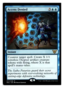 Access Denied 11 R Commander: Kamigawa: Neon Dynasty NM - Image 1