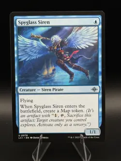 MTG Spyglass Siren The Lost Caverns of Ixalan 78 NM Regular - Image 1