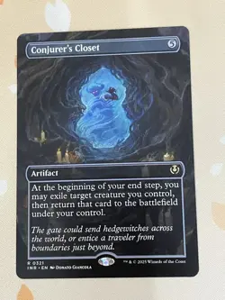 Magic The Gathering, Conjurer's Closet, Borderless, ENG, NM - Image 1