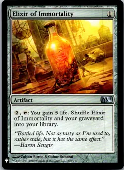 Elixir of Immortality The List Reprints NM Normal - Image 1