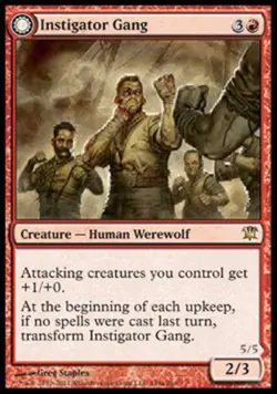 Instigator Gang (Wildblood Pack) - Medium Play MTG Innistrad - Image 1