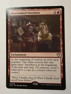 MTG Determined Iteration 122 Commander: Secrets of Strixhaven NM Magic SOC - Image 1