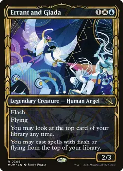 MTG Errant and Giada Showcase Full Art ** March of the Machine ** English (NM) - Image 1