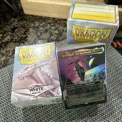 Magic the Gathering EOE World Shaper Commander Deck Combo | 2x Matte Sleeves - Image 1