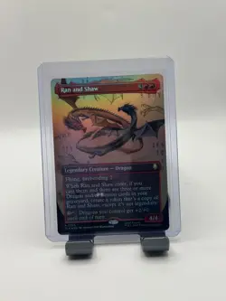 MTG, Ran and Shaw FOIL 325 NM (Borderless) Avatar: The Last Airbender Foil - Image 1