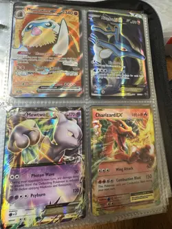 Pokemon Card Binder Lot 250+ Cards EX GX VMAX Vintage Japanese - Image 3