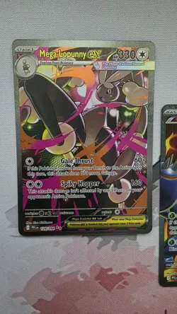 Pokemon TCC Full Art EX lot of 3 - Phantasmal Flames - NM/M - Image 3