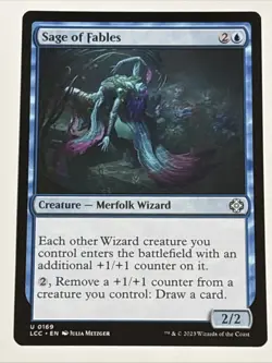 MTG Commander: The Lost Caverns of Ixalan Sage of Fables 0169 NM - Image 1