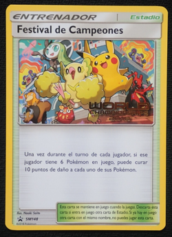 CHAMPIONS FESTIVAL SM148 - POKEMON WORLD CHAMPIONSHIPS 2018 PROMO CARD SPANISH - Image 1