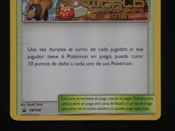 CHAMPIONS FESTIVAL SM148 - POKEMON WORLD CHAMPIONSHIPS 2018 PROMO CARD SPANISH - Image 3