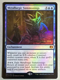 MTG / Metallurgic Summonings / PRE / #56 / FOIL / Mythic / NM - Image 1