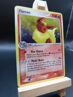 Pokemon Holo Rare Card - Flareon 5/115 (Ex Unseen Forces) - Image 2
