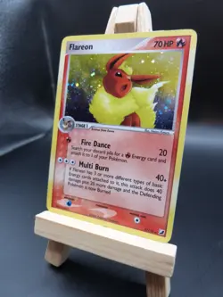 Pokemon Holo Rare Card - Flareon 5/115 (Ex Unseen Forces) - Image 3