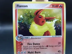 Pokemon Holo Rare Card - Flareon 5/115 (Ex Unseen Forces) - Image 4
