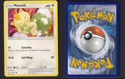 Meowth 147/214 Common Unbroken Bonds Pokemon LP - Image 3