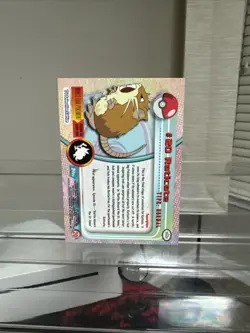 1999 Pokemon Topps #20 Raticate TV Animation Edition Holo Foil Series 1 - Image 2