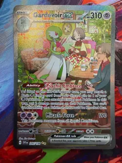 Pokemon Gardevoir ex 245/198 SV01 Scarlet & Violet Holo Full Art SIR * RARE* - Image 1