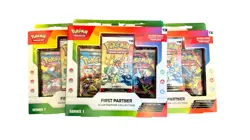 Pokemon TCG First Partner Illustration Collection Series 1 - 3 Box Lot - Image 1