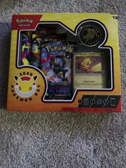 Pokemon 2026 Day TCG Sealed Box Lot - Pikachu Promo & Booster Packs (13 Boxes) - Image 1