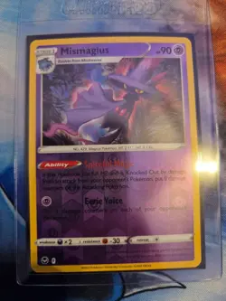 Pokemon - Mismagius 064/195 - Silver Tempest - Reverse Holo Rare - NM/M - Image 1