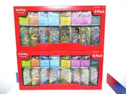 ✅ Pokemon TCG Prismatic Evolutions 8 Mini Tins Costco- Sealed, New - Lot Of 2 - Image 1