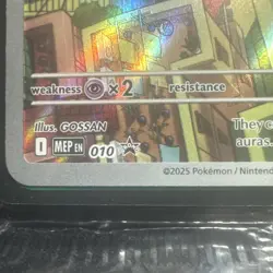 Pokemon Riolu Mega Evolutions 010 Black Star Promo SEALED - Image 3