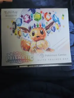 Pokemon Prismatic Evolutions Pokemon Center ETB Sealed - Image 1