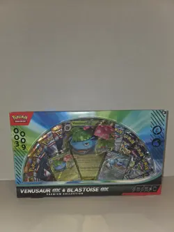 Pokemon TCG Venusaur Ex & Blastoise Ex Premium Collection Box Gamestop SEALED - Image 1