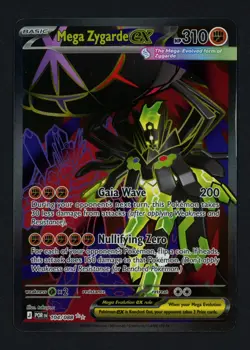 Mega Zygarde ex 104/088 ME03: Perfect Order Holofoil Ultra Rare Pokemon TCG - Image 1