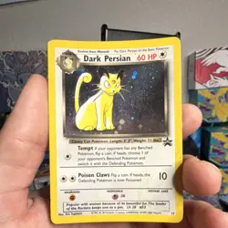 Pokemon TCG Dark Persian Wotc Promo 17/53 Holo English (DMG) - Image 1