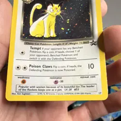 Pokemon TCG Dark Persian Wotc Promo 17/53 Holo English (DMG) - Image 3