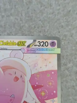 Mega Clefable ex 119/088 Holo Special Illustration Rare Perfect Order Pokemon NM - Image 4