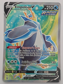 Empoleon V 145/163 Ultra Rare Battle Styles Pokemon Holo Near Mint - Image 1