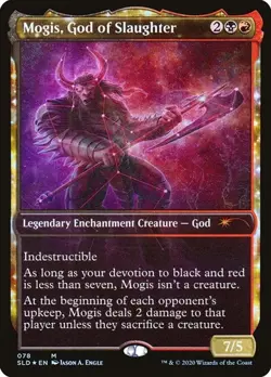 Mogis, God of Slaughter - Foil Showcase SLD NM MTG - Image 1