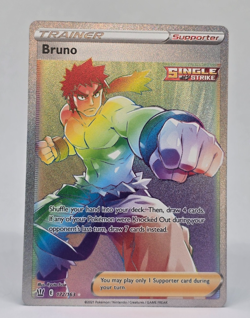 Bruno 172/163 (Secret) Battle Styles Near Mint Pokemon TCG - Image 1
