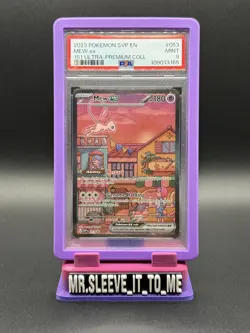 Pokemon 151 MEW ex Special Illustration Rare Black Star Promo 053 PSA 9 - Image 1