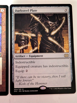 Darksteel Plate, Teferi's Puzzle Box, Lithoform Engine ($20.64value) Listing#69. - Image 4