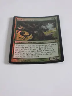 MTG - FOIL - Leaf-Crowned Elder - Morningtide - (MOR) - NM - Image 3