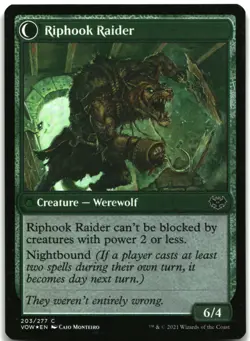 MTG Hookhand Mariner FOIL C Innistrad: Crimson Vow 203 LP - Image 1