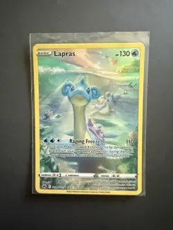 Lapras GG05/GG70 Pokemon TCG Ultra Rare SWSH: Crown Zenith: Galarian Gallery LP - Image 1