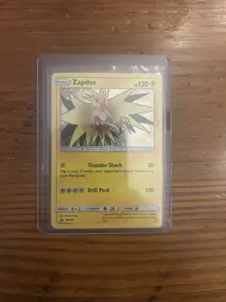 Pokemon TCG Zapdos SM Promo Holo 120 HP SM145 Basic Electric English Ariga - Image 3