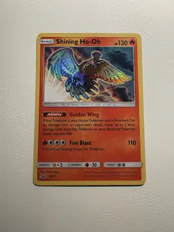 Shining Ho-Oh SM70 SM Promos Promo NM Holo Pokemon Cards TCG - Image 3
