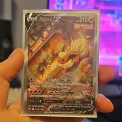 The Pokemon Company Flareon V SWSH179 Sword & Shield Promo Holo Eng 210 HP - Image 1
