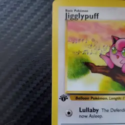 1999 Pokemon Jigglypuff Jungle 1st Edition 54/64 Mint Condition (NM) - Image 2