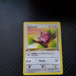 1999 Pokemon Jigglypuff Jungle 1st Edition 54/64 Mint Condition (NM) - Image 3