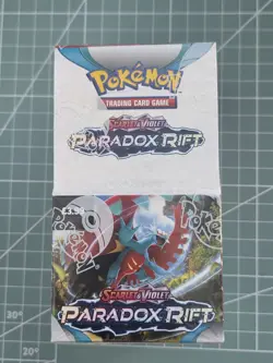 Pokemon Paradox Rift Half Booster Box 18 Packs Brand New Sealed - Image 1