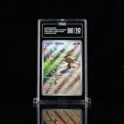 Paldean Wooper 102/094 Pokemon Me02: Phantasmal Flames IR Holo TAG 10 GEM MINT - Image 1