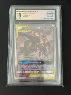 2020 Pokemon Umbreon & Darkrai GX Tag Team SM241 Sm Holo - Image 1