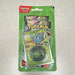 Pokemon Mega Evolution–Ascended Heroes Erika Tangela Promo Coin 2 Booster Packs - Image 1