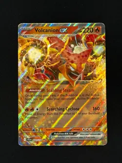 Pokemon Volcanion ex 031/159 Sv09: Journey Together Holo (NM) - Image 1